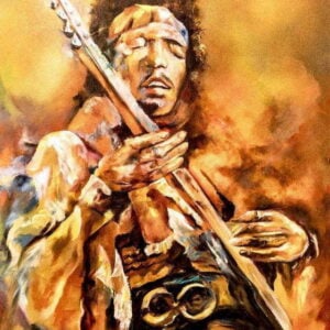 Akustisk billede - tynd 100x50x2-4cm, også med eget foto - 55