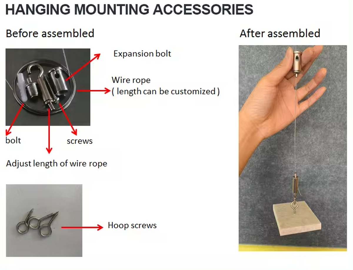 Bilnora ekstra tætte Rund akustiklofter Ø80×1,2cm - Billede 10
