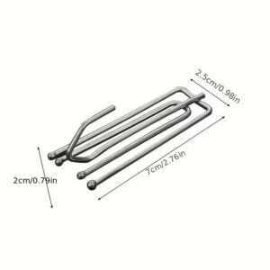 Gardinhage til 8,5 cm rynkebånd (2) Gardinhage til 8,5 cm rynkebånd