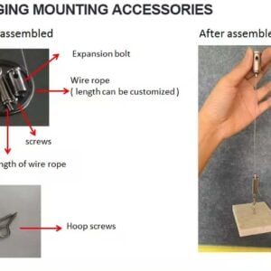 Loftophængskrog til Akustikpaneler