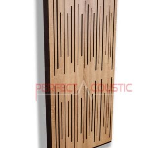 Lyddæmpende plader - med diffusor med srtibetmønster