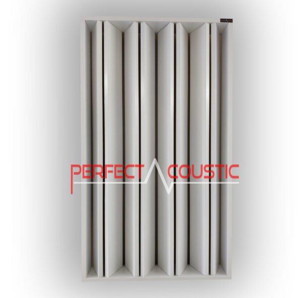 column acoustic diffuser white