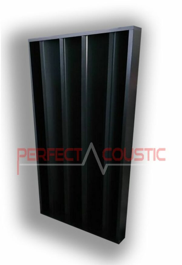 columnar acoustic diffuser black