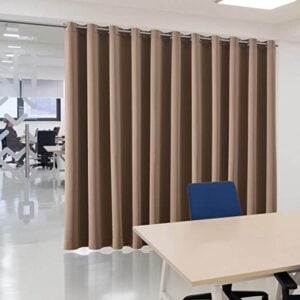 Gardiner som rumdeler - Gardin væg